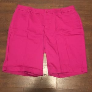 Pink Bermuda Shorts